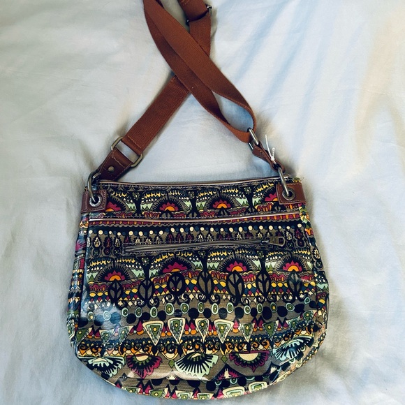 Sakroots Multicolor Patterned Crossbody Bag - Picture 2 of 7